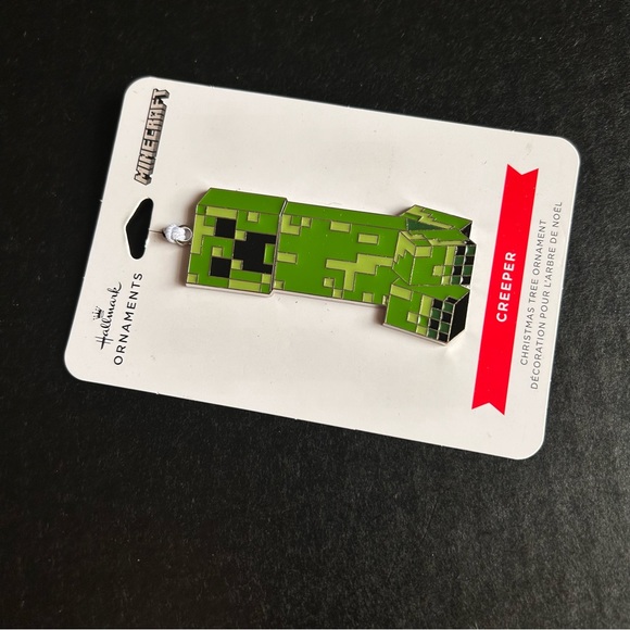 Minecraft Creeper Hallmark Christmas Tree Ornament Holiday Hanging Decor Gaming - Picture 2 of 8
